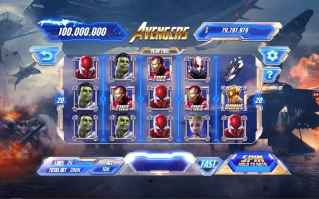 Hạn chế tham gia khi sảnh Avengers cổng game Gemwin đông người