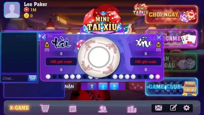 Cách chơi cơ bản Tài Xỉu Gem win